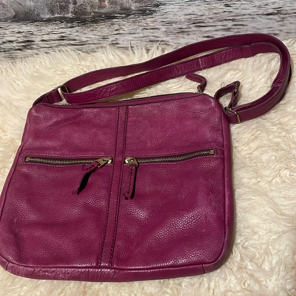 Fossil XL leather bag